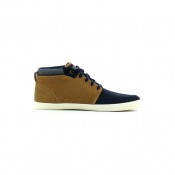 France Le Coq Sportif Montferetcraft Hvy Cvs / Suede Dress Blue - Chaussures Basket Montante Homme